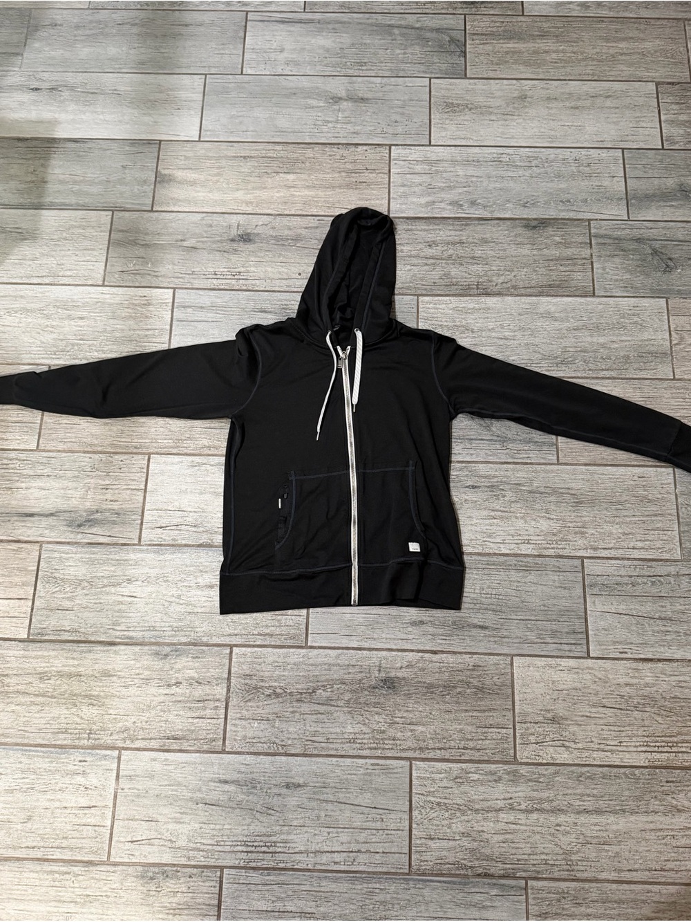 Women’s Vuori Black Zip-Up Hoodie Sweater